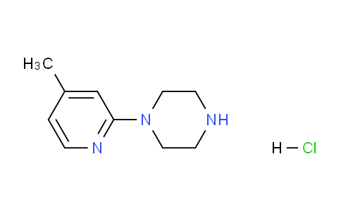 CAS No. 1185306-81-3, 1-(4-methylpyridin-2-yl)piperazine hydrochloride