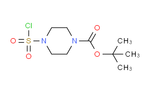 CAS No. 162046-65-3, tert-butyl 4-(chlorosulfonyl)piperazine-1-carboxylate