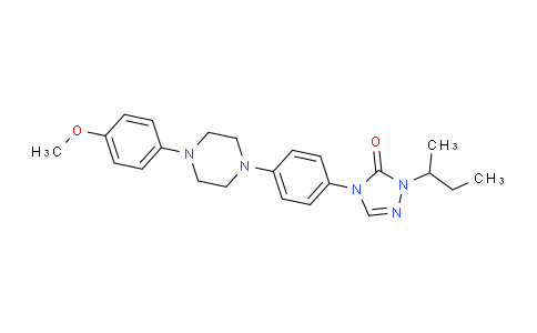 CAS No. 252964-68-4, 2-(sec-butyl)-4-(4-(4-(4-methoxyphenyl)piperazin-1-yl)phenyl)-2,4-dihydro-3H-1,2,4-triazol-3-one