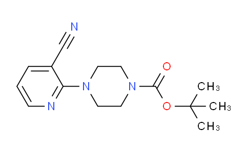 CAS No. 440100-15-2, tert-Butyl 4-(3-cyanopyridin-2-yl)piperazine-1-carboxylate