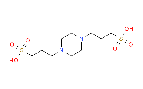 CAS No. 5625-56-9, 3,3'-(piperazine-1,4-diyl)bis(propane-1-sulfonic acid)