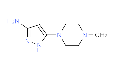 CAS No. 537039-17-1, 5-(4-methylpiperazin-1-yl)-1H-pyrazol-3-amine