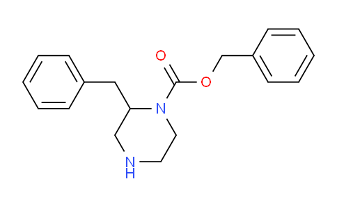 CAS No. 481038-64-6, benzyl 2-benzylpiperazine-1-carboxylate