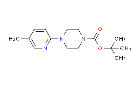 CAS No. 907208-89-3, tert-butyl 4-(5-methylpyridin-2-yl)piperazine-1-carboxylate