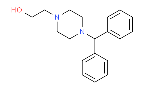 CAS No. 10527-64-7, 2-(4-benzhydrylpiperazin-1-yl)ethan-1-ol