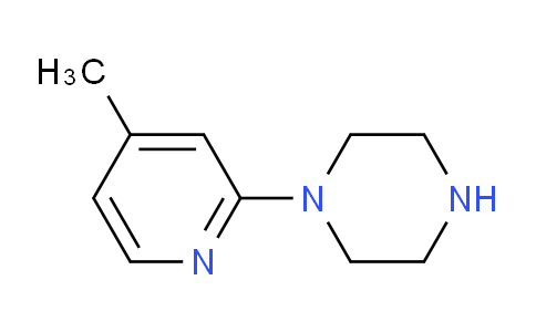 CAS No. 34803-67-3, 1-(4-Methylpyridin-2-yl)piperazine