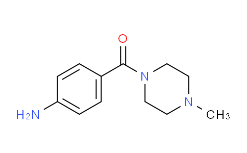 CAS No. 55121-99-8, 4-[(4-Methylpiperazin-1-yl)carbonyl]aniline