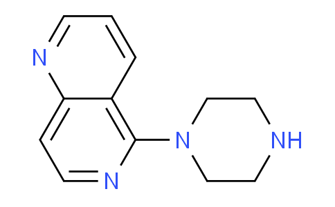 CAS No. 372517-54-9, 5-(Piperazin-1-yl)-1,6-naphthyridine
