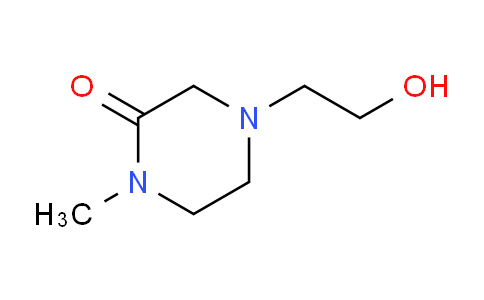 CAS No. 86291-02-3, 4-(2-Hydroxyethyl)-1-methylpiperazin-2-one