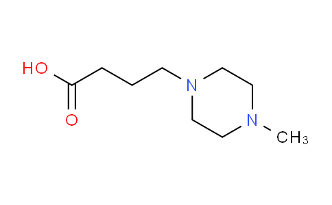 CAS No. 58077-68-2, 4-(4-Methylpiperazin-1-yl)butanoic acid