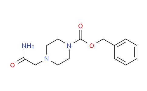 CAS No. 676341-80-3, Benzyl 4-(2-amino-2-oxoethyl)piperazine-1-carboxylate