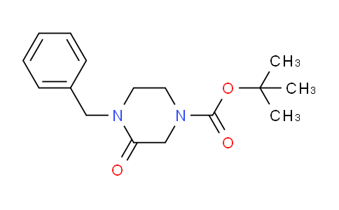 CAS No. 78551-60-7, tert-Butyl 4-benzyl-3-oxopiperazine-1-carboxylate