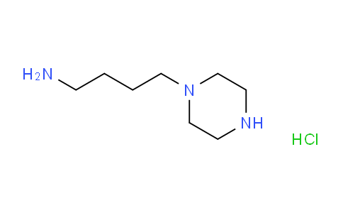 CAS No. 1956318-20-9, 4-(Piperazin-1-yl)butan-1-amine hydrochloride