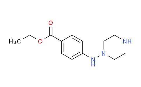 CAS No. 1956310-98-7, Ethyl 4-(piperazin-1-ylamino)benzoate