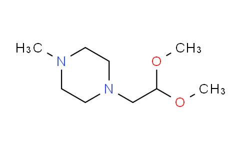 CAS No. 1530796-77-0, 1-(2,2-Dimethoxyethyl)-4-methylpiperazine