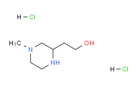 CAS No. 1956309-40-2, 2-(4-Methylpiperazin-2-yl)ethanol dihydrochloride