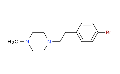 CAS No. 855894-11-0, 1-(4-bromophenethyl)-4-methylpiperazine