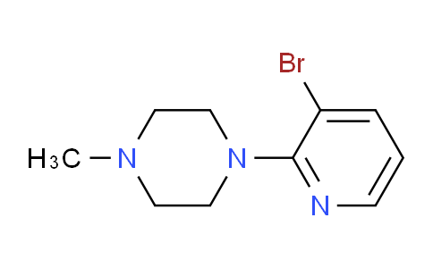 CAS No. 87394-59-0, 1-(3-bromopyridin-2-yl)-4-methylpiperazine