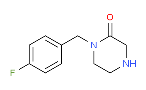 CAS No. 309915-37-5, 1-(4-Fluorobenzyl)piperazin-2-one