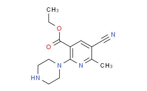 CAS No. 402479-97-4, Ethyl 5-cyano-6-methyl-2-piperazinonicotinate