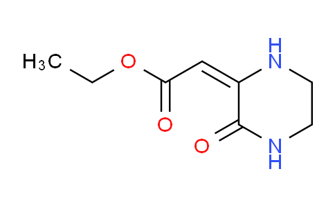 CAS No. 774-89-0, ethyl (2E)-(3-oxopiperazin-2-ylidene)acetate