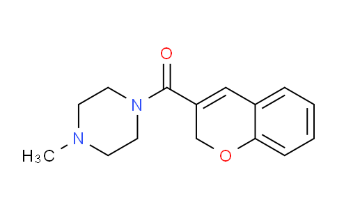 CAS No. 83823-26-1, (2H-Chromen-3-yl)(4-methylpiperazin-1-yl)methanone