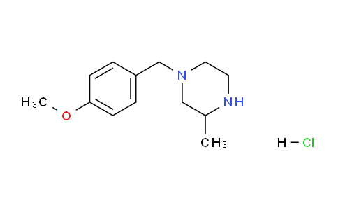 CAS No. 1353946-24-3, 1-(4-methoxybenzyl)-3-methylpiperazine hydrochloride