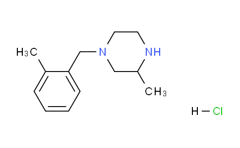 CAS No. 1303967-83-0, 3-methyl-1-(2-methylbenzyl)piperazine hydrochloride