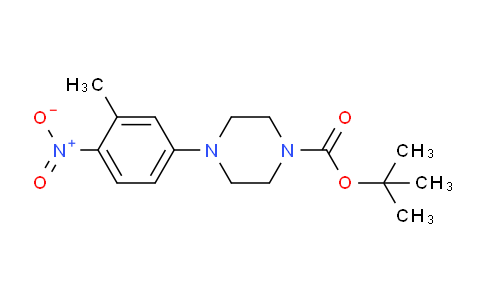 CAS No. 301672-88-8, tert-butyl 4-(3-methyl-4-nitrophenyl)piperazine-1-carboxylate