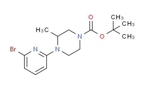 CAS No. 1289388-57-3, tert-butyl 4-(6-bromopyridin-2-yl)-3-methylpiperazine-1-carboxylate