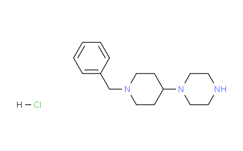 CAS No. 1185003-26-2, 1-(1-benzylpiperidin-4-yl)piperazine hydrochloride
