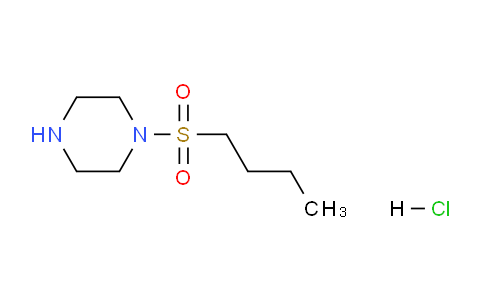 CAS No. 1581213-05-9, 1-(butylsulfonyl)piperazine hydrochloride