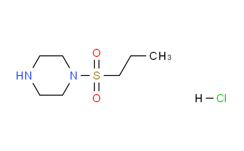 CAS No. 859525-60-3, 1-(propylsulfonyl)piperazine hydrochloride