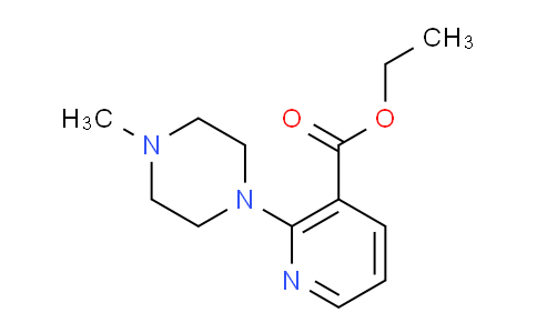 CAS No. 1185291-69-3, Ethyl 2-(4-methylpiperazin-1-yl)nicotinate