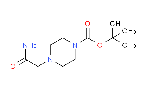 CAS No. 77278-70-7, tert-Butyl 4-(2-amino-2-oxoethyl)piperazine-1-carboxylate