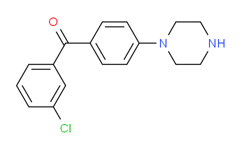 CAS No. 886506-39-4, (3-Chlorophenyl)(4-(piperazin-1-yl)phenyl)methanone