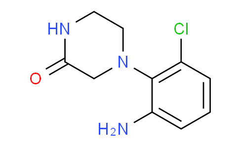 CAS No. 926260-60-8, 4-(2-Amino-6-chlorophenyl)piperazin-2-one