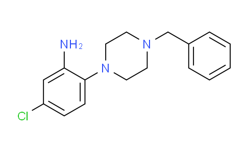 CAS No. 893751-49-0, 2-(4-Benzylpiperazin-1-yl)-5-chloroaniline