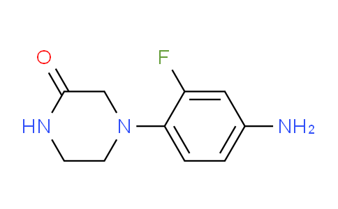 CAS No. 850369-93-6, 4-(4-Amino-2-fluorophenyl)piperazin-2-one