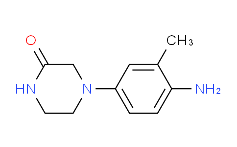 CAS No. 1154320-00-9, 4-(4-Amino-3-methylphenyl)piperazin-2-one