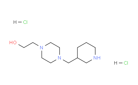 CAS No. 1220029-95-7, 2-(4-(Piperidin-3-ylmethyl)piperazin-1-yl)ethanol dihydrochloride