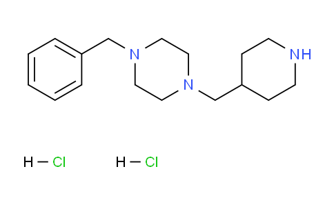 CAS No. 1219979-96-0, 1-Benzyl-4-(piperidin-4-ylmethyl)piperazine dihydrochloride