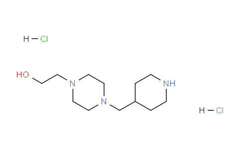 CAS No. 1220034-37-6, 2-(4-(Piperidin-4-ylmethyl)piperazin-1-yl)ethanol dihydrochloride