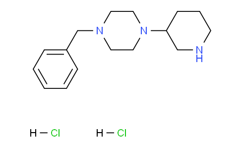 CAS No. 1219979-48-2, 1-Benzyl-4-(piperidin-3-yl)piperazine dihydrochloride