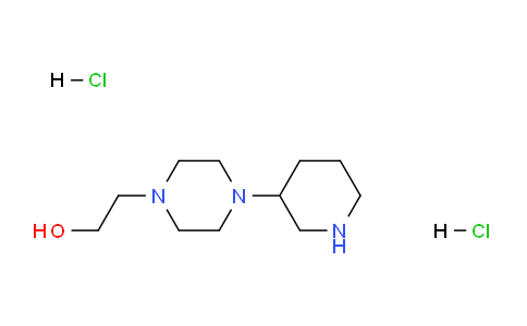 CAS No. 1219979-62-0, 2-(4-(Piperidin-3-yl)piperazin-1-yl)ethanol dihydrochloride
