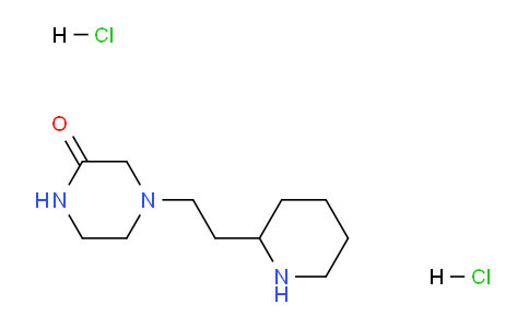 CAS No. 1219960-59-4, 4-(2-(Piperidin-2-yl)ethyl)piperazin-2-one dihydrochloride