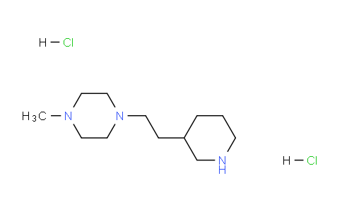 CAS No. 1220020-71-2, 1-Methyl-4-(2-(piperidin-3-yl)ethyl)piperazine dihydrochloride