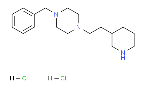 DY733489 | 1220035-69-7 | 1-Benzyl-4-(2-(piperidin-3-yl)ethyl)piperazine dihydrochloride