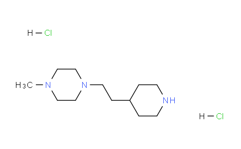 CAS No. 1219957-74-0, 1-Methyl-4-(2-(piperidin-4-yl)ethyl)piperazine dihydrochloride