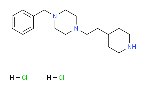 CAS No. 1220038-60-7, 1-Benzyl-4-(2-(piperidin-4-yl)ethyl)piperazine dihydrochloride